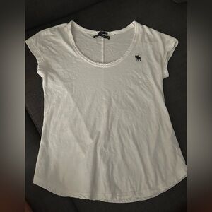 White Abercrombie & Fitch Women's Top